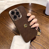 Luxury 3D Camellia Case For iPhone