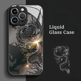 Premium Embossed Totem Dragon Case for iPhone