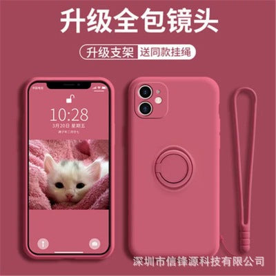 Liquid Silicone Cute Case for iPhone