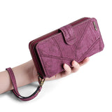 Multi-functional wallet stand phone case for Samsung