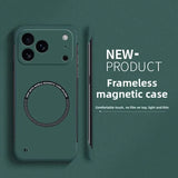 Magsafe Magnetic Ultra Thin Frameless Hard Case For iPhone