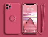 Liquid Silicone Cute Case for iPhone