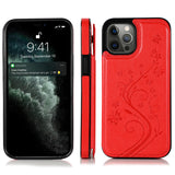 Embossed leather case for iPhone