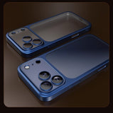 all-inclusive frosted electroplating anti-drop case for iPhone