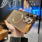 Electroplated Magnetic Heat-Dissipating Case for iPhone
