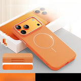 Oil-sprayed magnetic ultra-thin case for iPhone