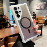 Luxury Shockproof Magnetic Changing Color Case for Samsung