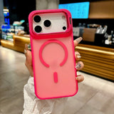 Metal Bracket Magsafe Magnetic Case For iPhone