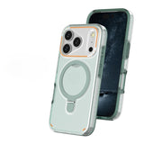 Magsafe magnetic bracket anti fingerprint case for iPhone