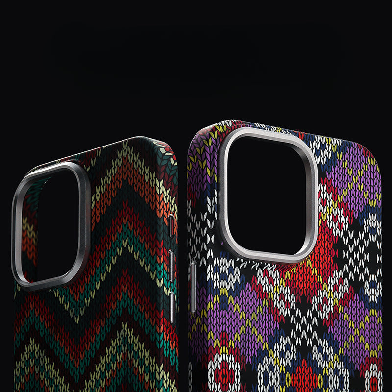 Carbon Fiber Braided Texture Case For iPhone