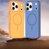 Skin-friendly shockproof magnetic case for iPhone