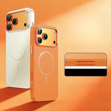 Oil-sprayed magnetic ultra-thin case for iPhone
