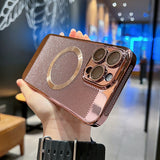 Electroplated Magnetic Heat-Dissipating Case for iPhone