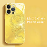 Premium Embossed Totem Dragon Case for iPhone