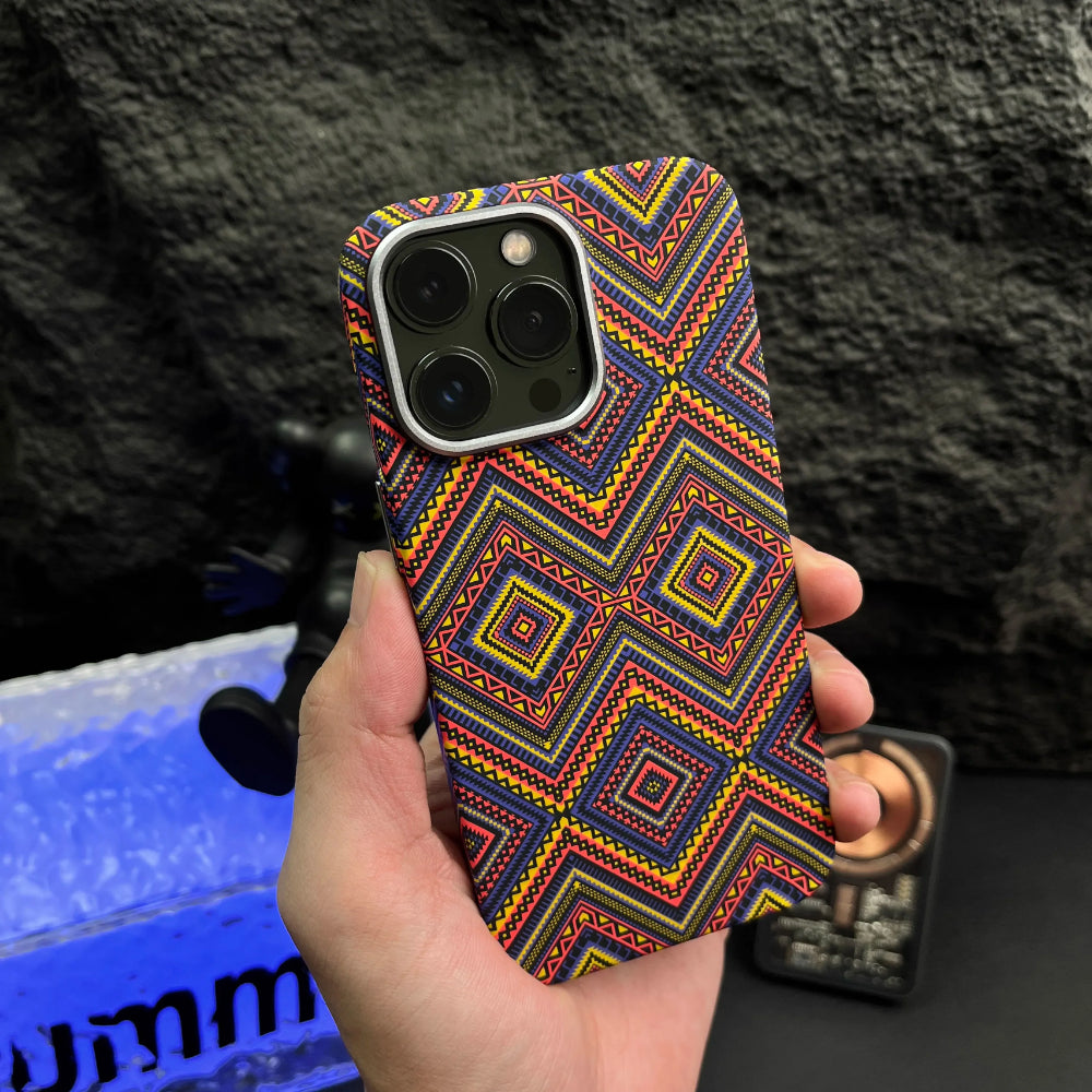 Carbon Fiber Braided Texture Case For iPhone