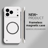 Magsafe Magnetic Ultra Thin Frameless Hard Case For iPhone