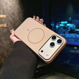 Magsafe Minimalist Frosted Magnetic Case For iPhone