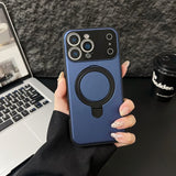 Magsafe Magnetic Holder Phone Case For iPhone