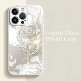 Premium Embossed Totem Dragon Case for iPhone