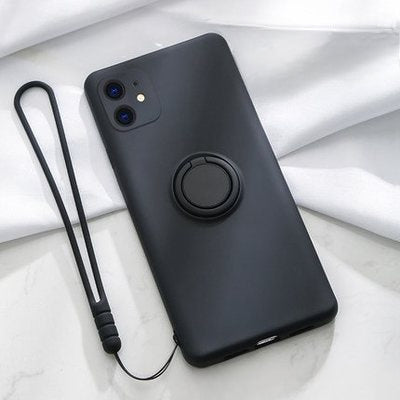 Liquid Silicone Cute Case for iPhone