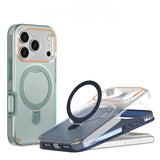 Magsafe magnetic bracket anti fingerprint case for iPhone