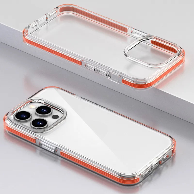 Basic Simplicity Transparent Case For iPhone