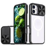 Magsafe Slide Camera Lens Protector Armor Case For iPhone