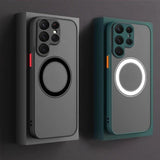 Magsafe Magnetic Skin-Feel Matte Case for Samsung