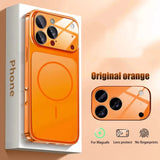 Magsafe Original Glass Nano Matte Case For iPhone