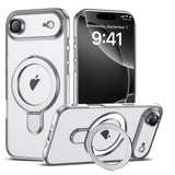 Magnetic Ring Stand Full Plating Case for iPhone