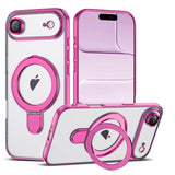 Magnetic Ring Stand Full Plating Case for iPhone