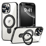 Magnetic Ring Stand Full Plating Case for iPhone