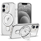 Magnetic Ring Stand Full Plating Case for iPhone