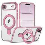 Magnetic Ring Stand Full Plating Case for iPhone