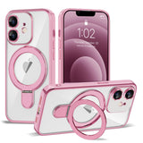 Magnetic Ring Stand Full Plating Case for iPhone