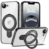 Magnetic Ring Stand Full Plating Case for iPhone