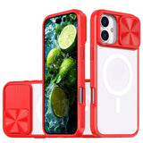 Magsafe Slide Camera Lens Protector Armor Case For iPhone