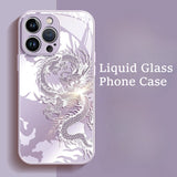 Premium Embossed Totem Dragon Case for iPhone