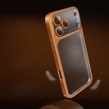 all-inclusive frosted electroplating anti-drop case for iPhone
