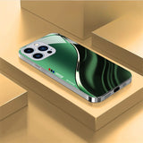 Luxury Gilded Curved Lines Case For iPhone