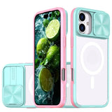 Magsafe Slide Camera Lens Protector Armor Case For iPhone
