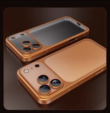 all-inclusive frosted electroplating anti-drop case for iPhone