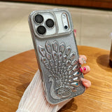 Luxury Bling Peacock Glitter Diamond Case For iPhone