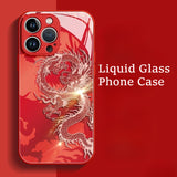 Premium Embossed Totem Dragon Case for iPhone