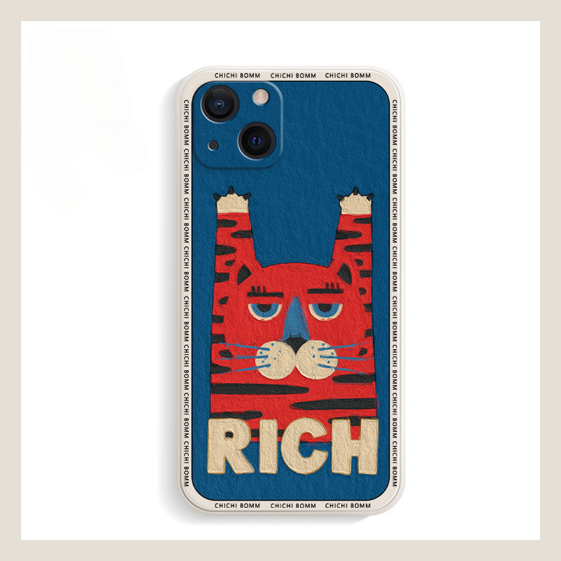 New Beckoning Tiger Phone Case For iPhone