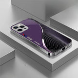Electroplated Tempered Glass Premium Case fot iPhone