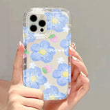 Airbags Flower Phone Soft Case For iPhone