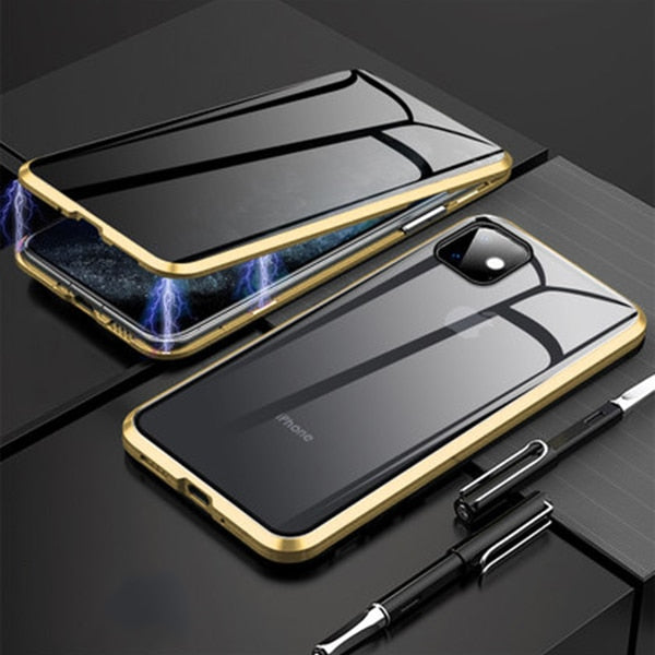 Anti-peeping Tempered Glass Cases for iPhone