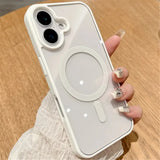 Fashion Clear Magnetic Acrylic Case For iPhone