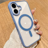 Fashion Clear Magnetic Acrylic Case For iPhone